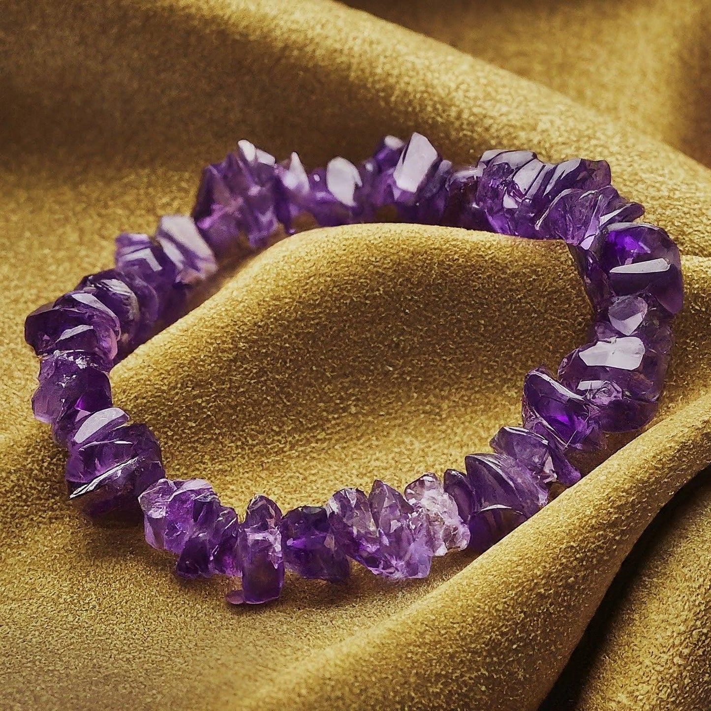 Amethyst Chip Bracelet | Peace, Harmony & Everyday Wellness