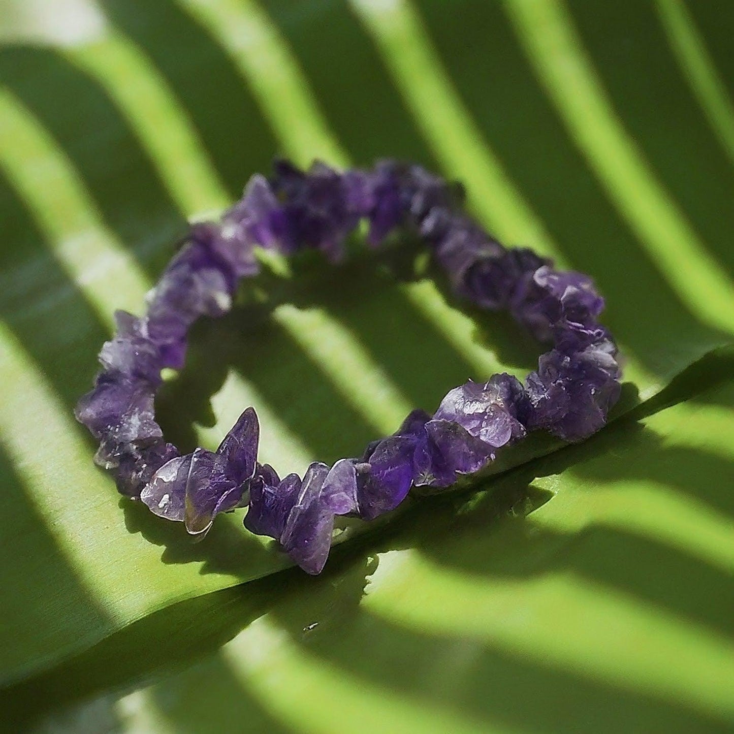 Amethyst Chip Bracelet | Peace, Harmony & Everyday Wellness
