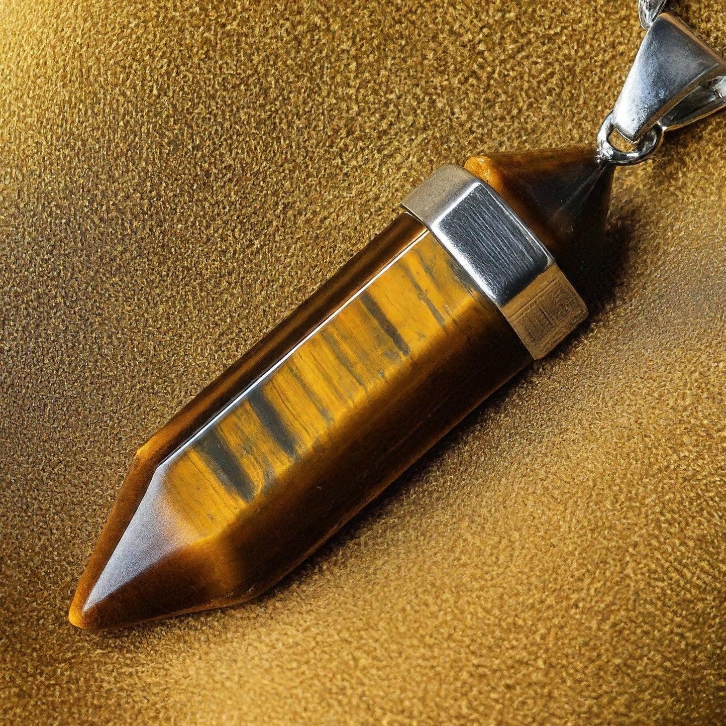 Tigerauge-Bleistift-Anhänger