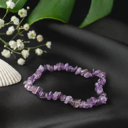 Amethyst Chip Bracelet | Peace, Harmony & Everyday Wellness