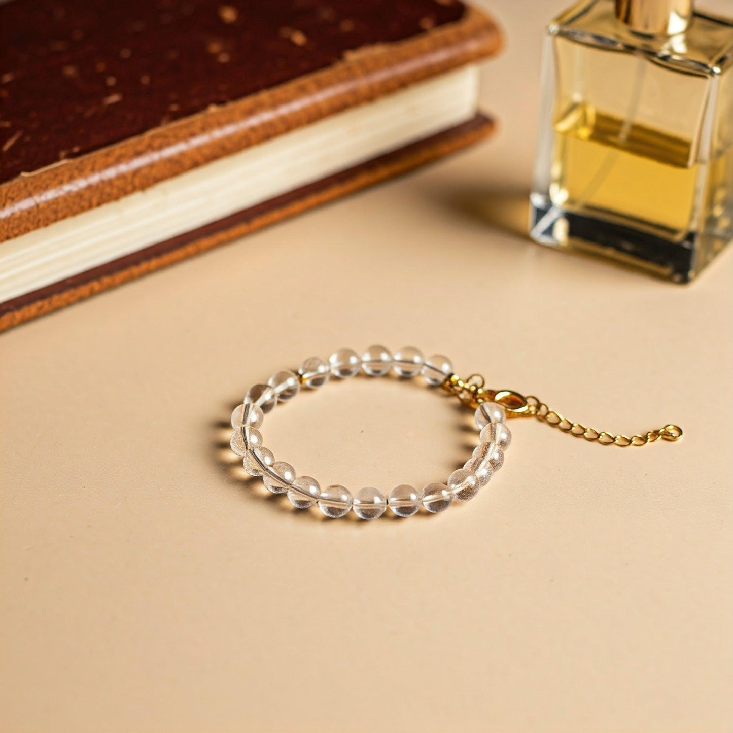 Clear Quartz Bracelet | Authentic Healing Crystal Jewelry for Clarity, Energy Amplification, and Chakra Alignment