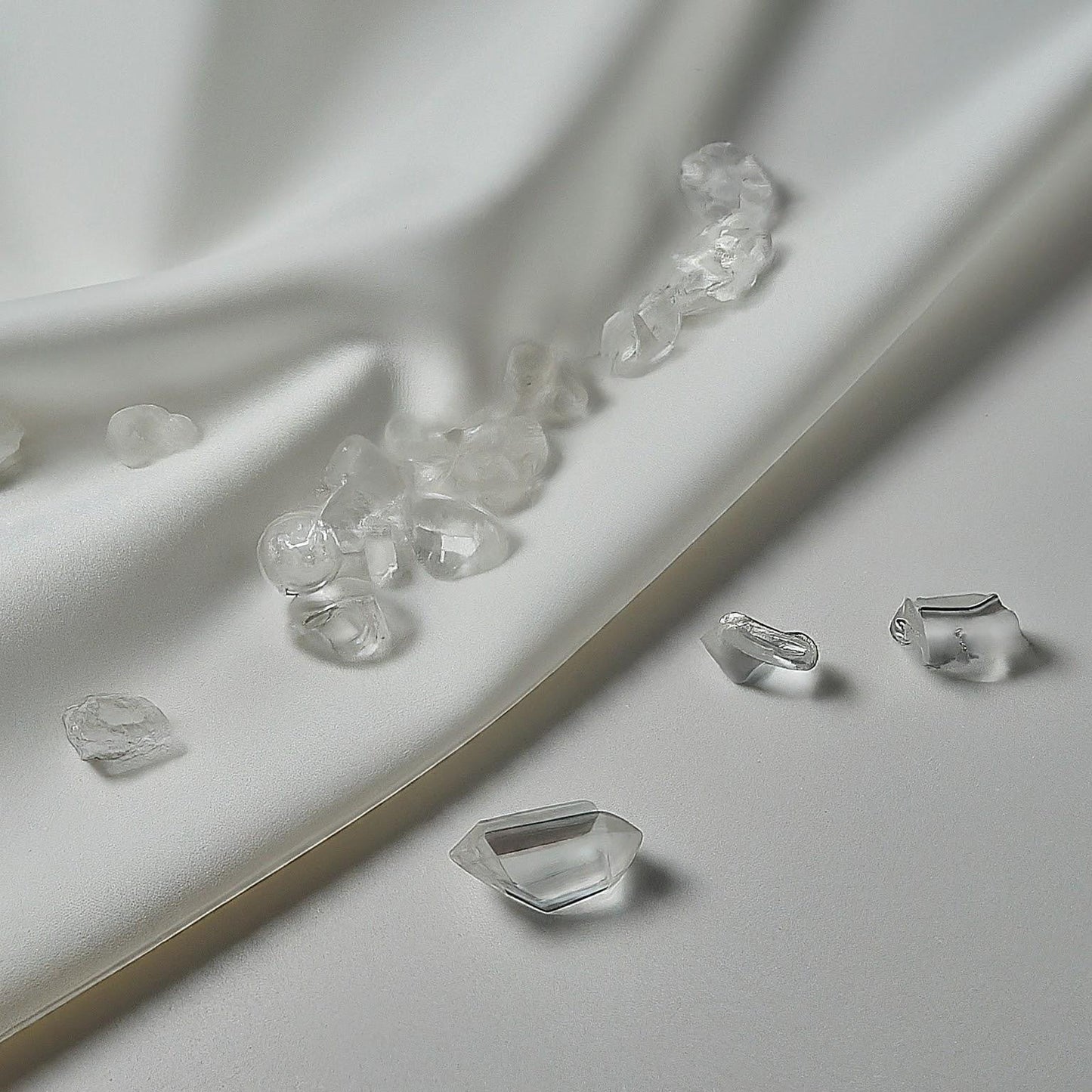 Clear Quartz Faceted Crystals | Amplify Intention & Clarity