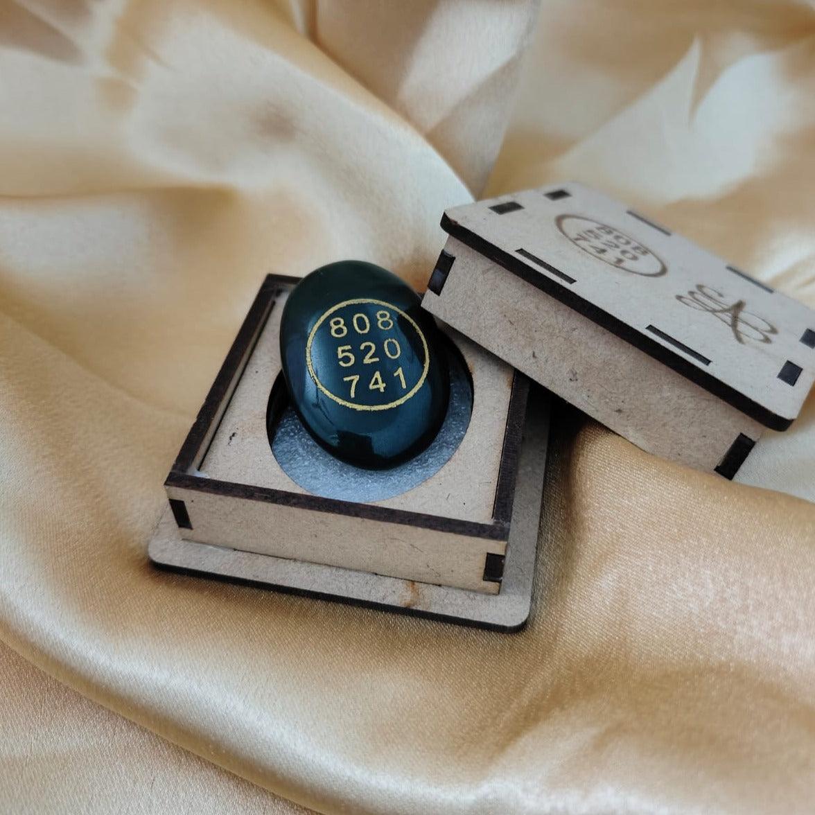Green Jade Zibu Coin | Authentic Feng Shui Charm for Abundance, Luck & Prosperity
