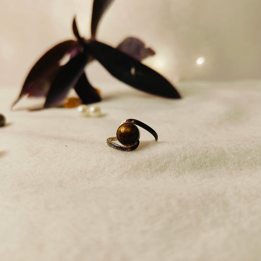 Tiger Eye Ring | Unleash Courage, Strength & Clarity