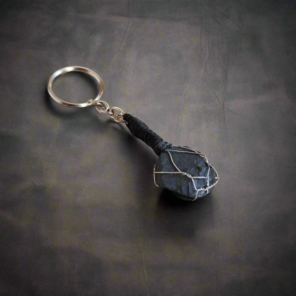 Black Tourmaline Key-Chain | Stylish Protection for You and Your Keys & Everyday Wellbeing