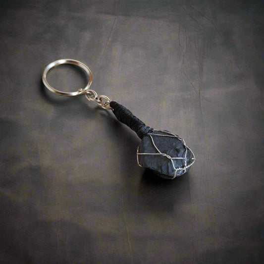 Black Tourmaline Key-Chain | Stylish Protection for You and Your Keys & Everyday Wellbeing
