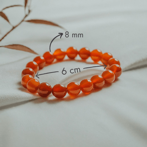 Carnelian Bracelet | Fire Up Confidence & Creativity with this Bold Gemstone Bracelet