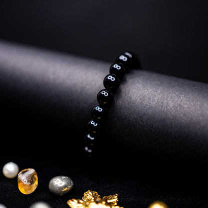 Black Tourmaline Bracelet | Luxe Protection Jewelry for a Grounded Spirit