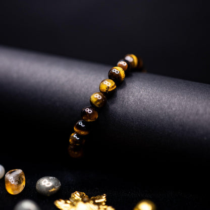 Tiger Eye Bracelet | Natural Gemstone for Strength, Protection & Confidence