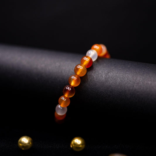 Carnelian Bracelet | Fire Up Confidence & Creativity with this Bold Gemstone Bracelet