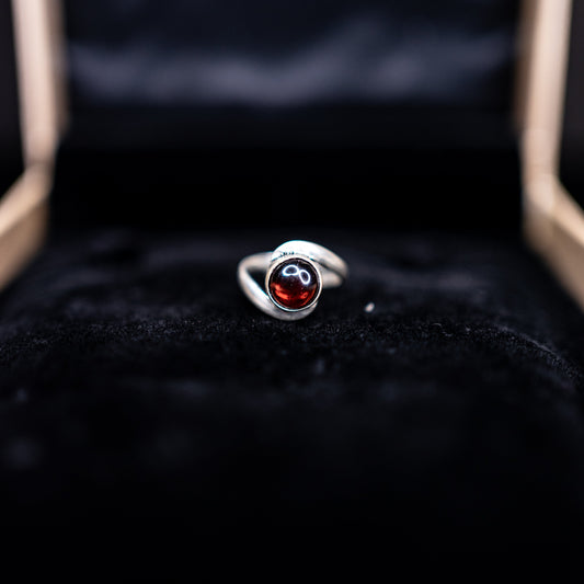 Red Garnet Ring | A January Birthstone Gem for Love & Vitality