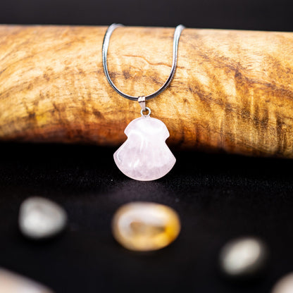 Rose Quartz Pendant | Genuine Healing Crystal Jewelry for Love & Emotional Balance