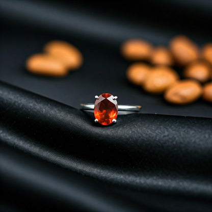 Red Goldstone Ring | Elegant Gemstone Jewelry for Positivity and Confidence