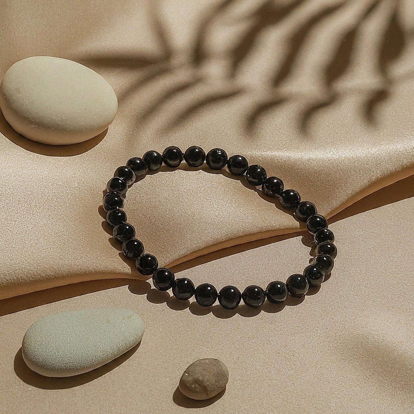 Black Tourmaline Bracelet | Luxe Protection Jewelry for a Grounded Spirit