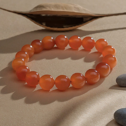 Carnelian Bracelet | Fire Up Confidence & Creativity with this Bold Gemstone Bracelet