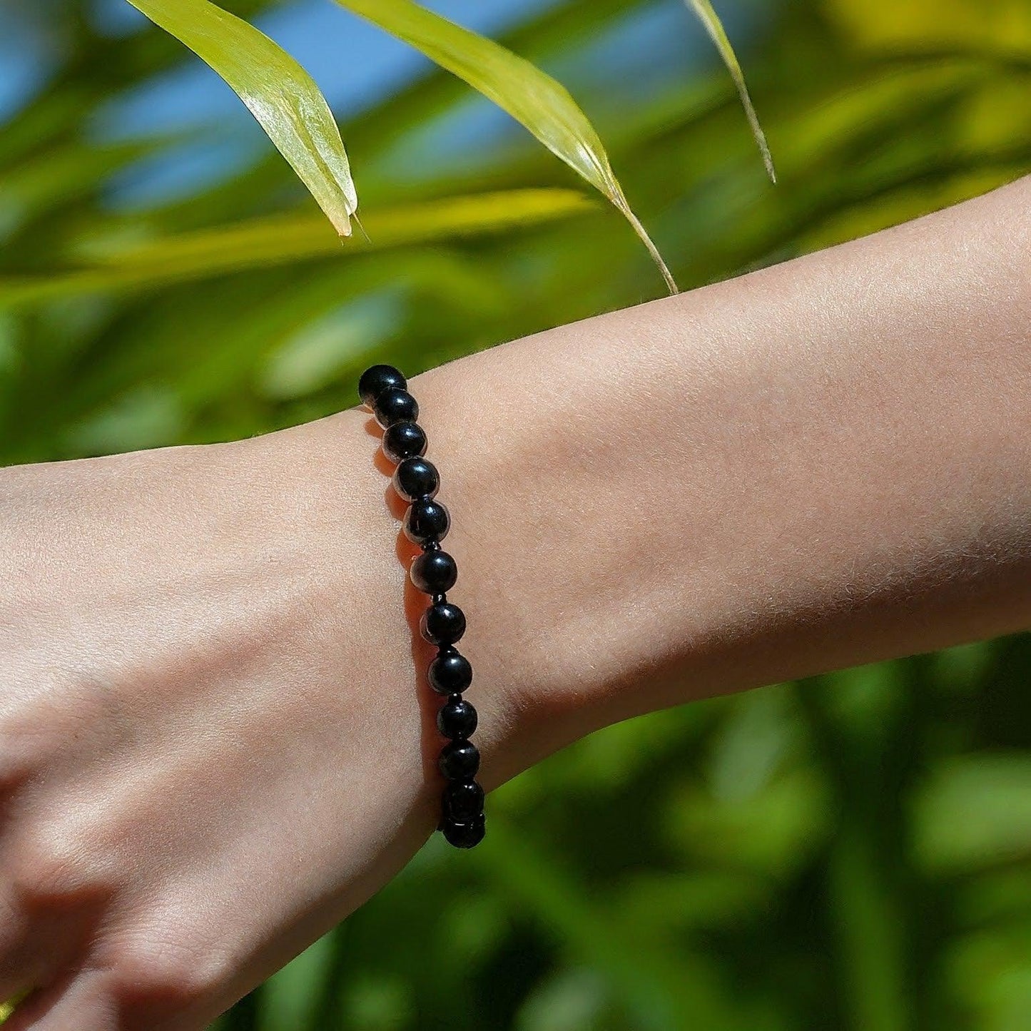 Black Obsidian Bracelet | Natural Gemstone for Protection, Grounding & Everyday Elegance