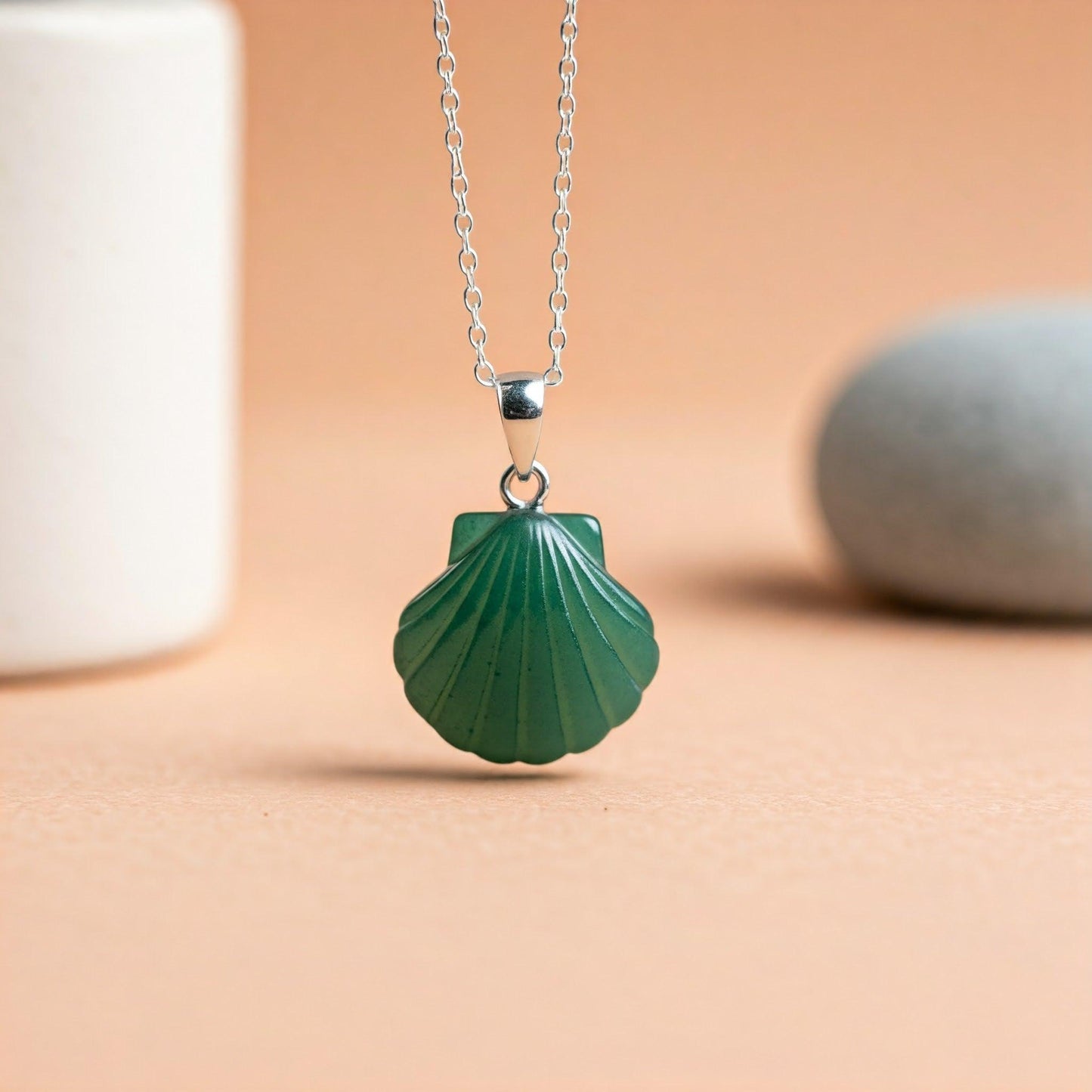 Green Aventurine Pendant for Prosperity & Healing | Authentic Crystal Jewelry for Men & Women