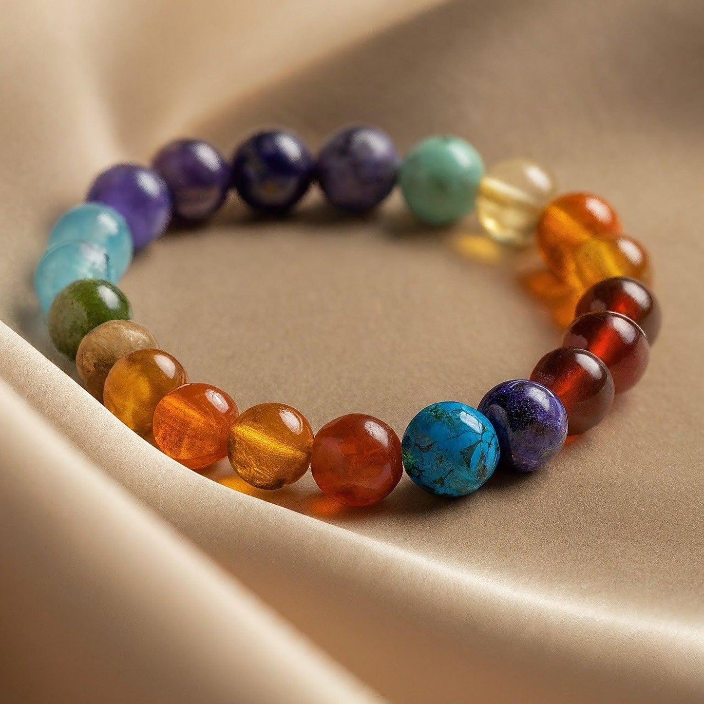 Seven Chakra Healing Bracelet | Balance Your Chakras & Embrace Wellbeing