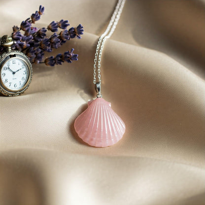 Rose Quartz Pendant | Genuine Healing Crystal Jewelry for Love & Emotional Balance