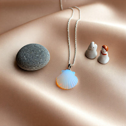 Opalite Pendant | Authentic Crystal Jewelry for Calmness, Clarity & Spiritual Healing