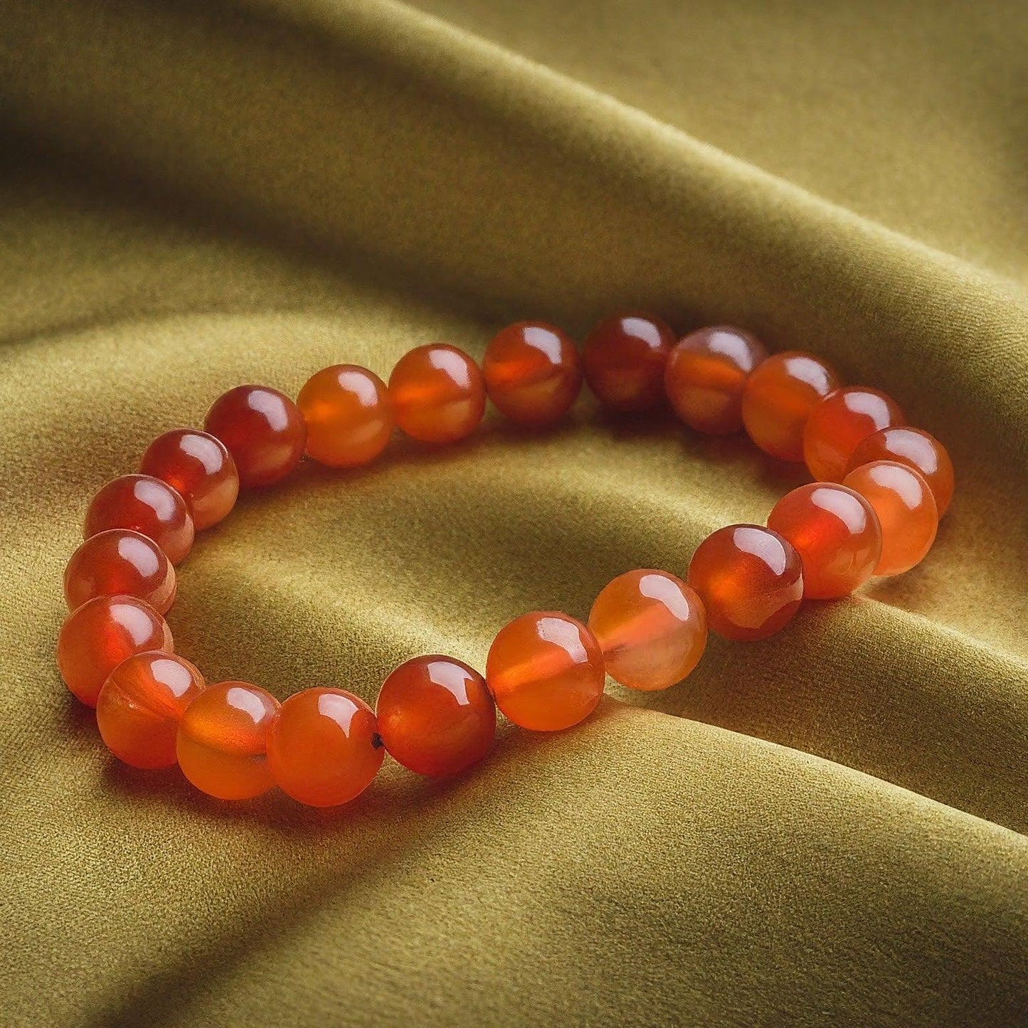 Carnelian Bracelet | Fire Up Confidence & Creativity with this Bold Gemstone Bracelet