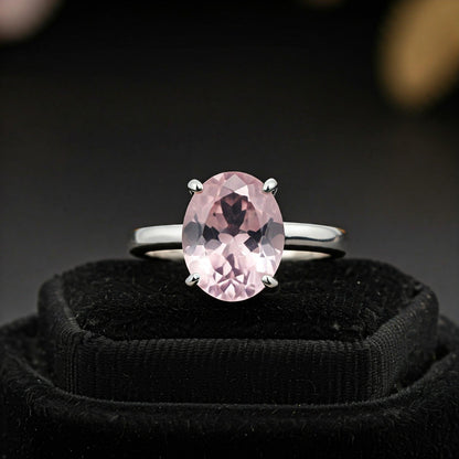 Rose Quartz Ring | The Ultimate Stone for Emotional Balance, Self-Love & Harmony