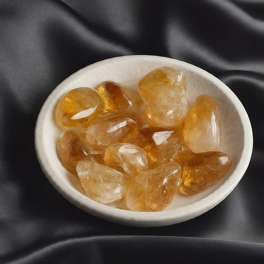 Citrine Tumbles | Healing Stones for Wealth, Energy, and Positivity