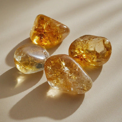 Citrine Tumbles | Healing Stones for Wealth, Energy, and Positivity