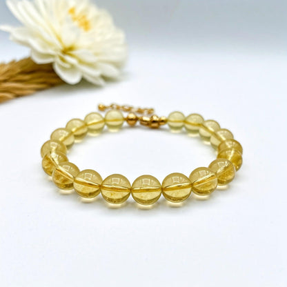 Citrine Bracelet | Authentic Healing Crystal Jewelry for Abundance, Positivity, and Chakra Balance