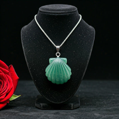 Green Aventurine Pendant for Prosperity & Healing | Authentic Crystal Jewelry for Men & Women