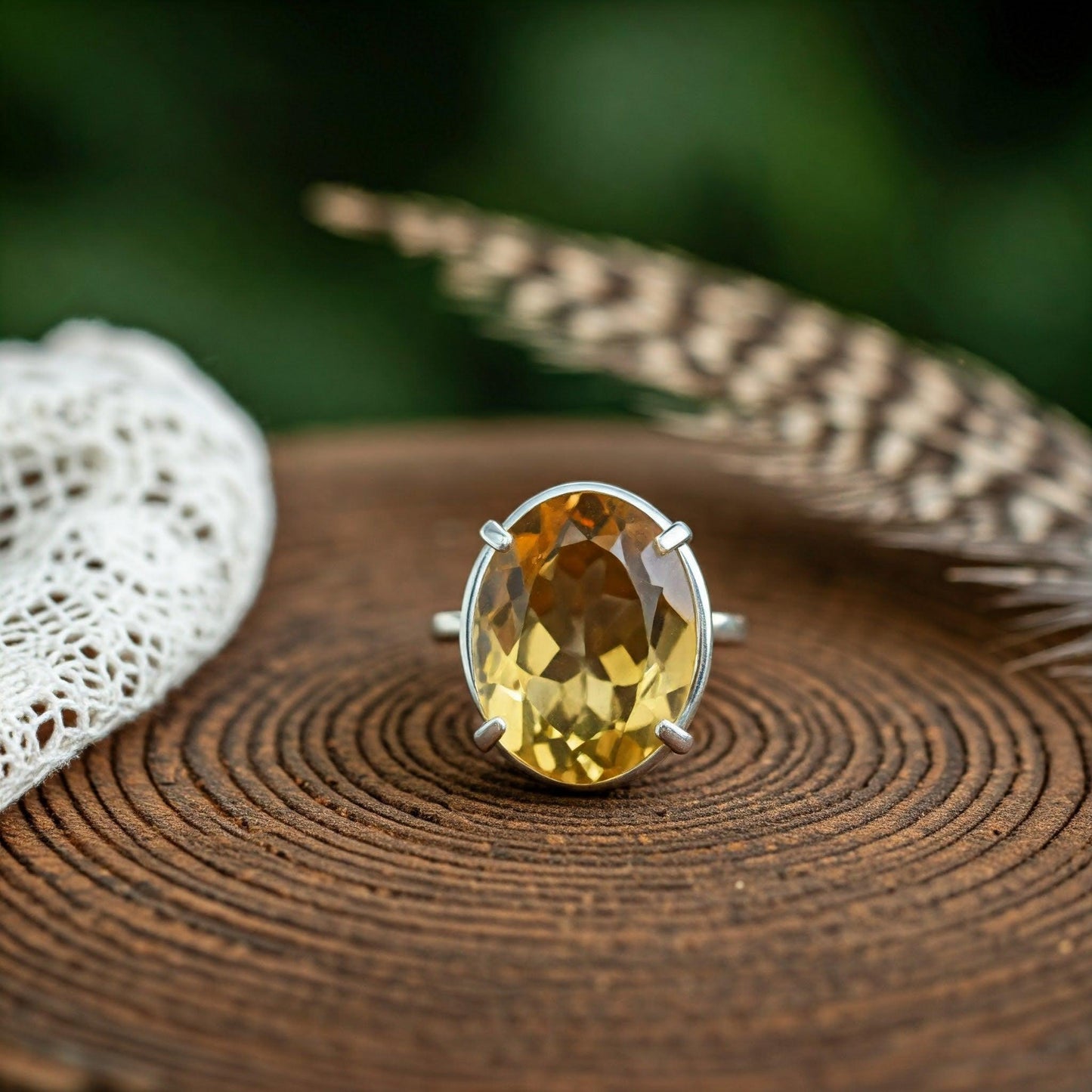 Citrine Ring | The Ultimate Crystal for Wealth, Success & Manifestation