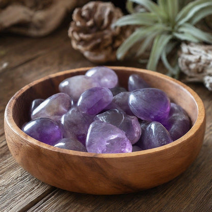 Amethyst Tumbles | Natural Crystal for Stress Relief & Peace