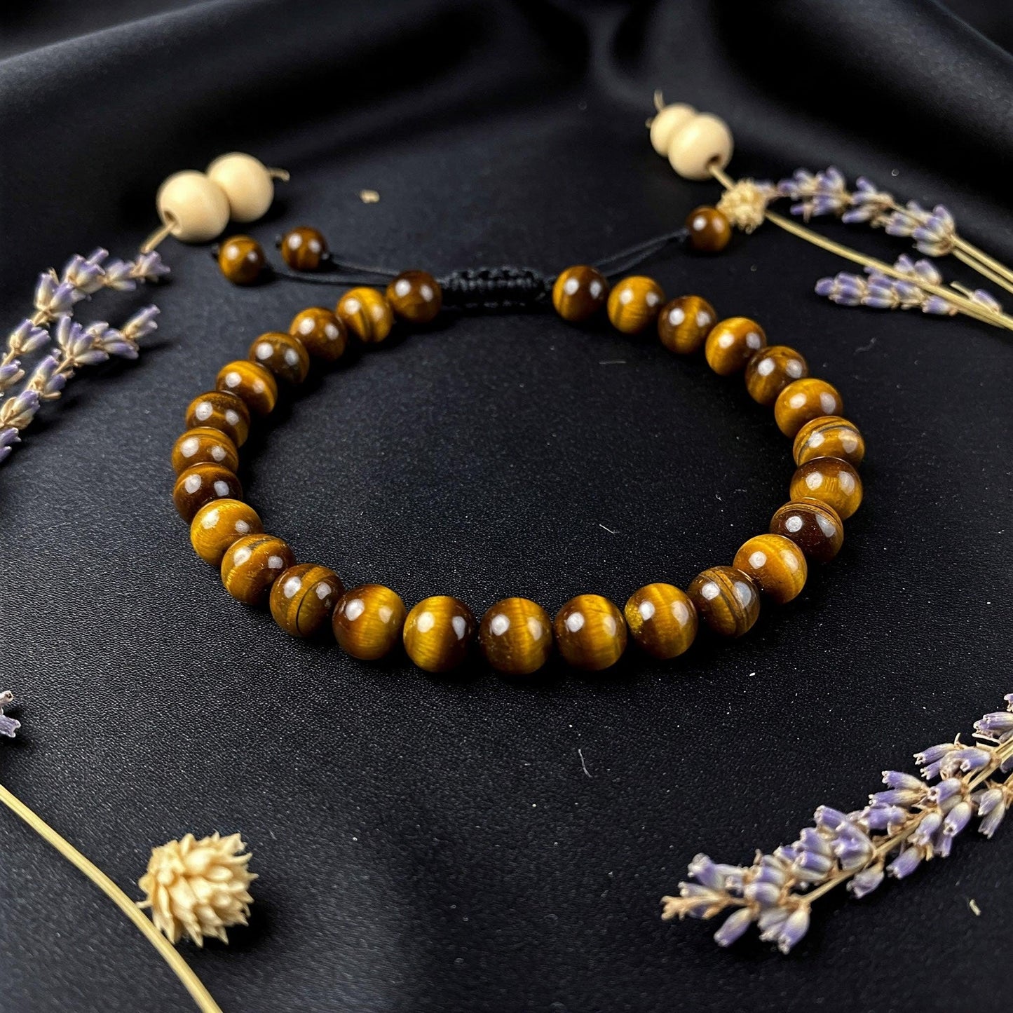 Tiger Eye Bracelet | Natural Protection, Confidence & Success Stone for Men & Women