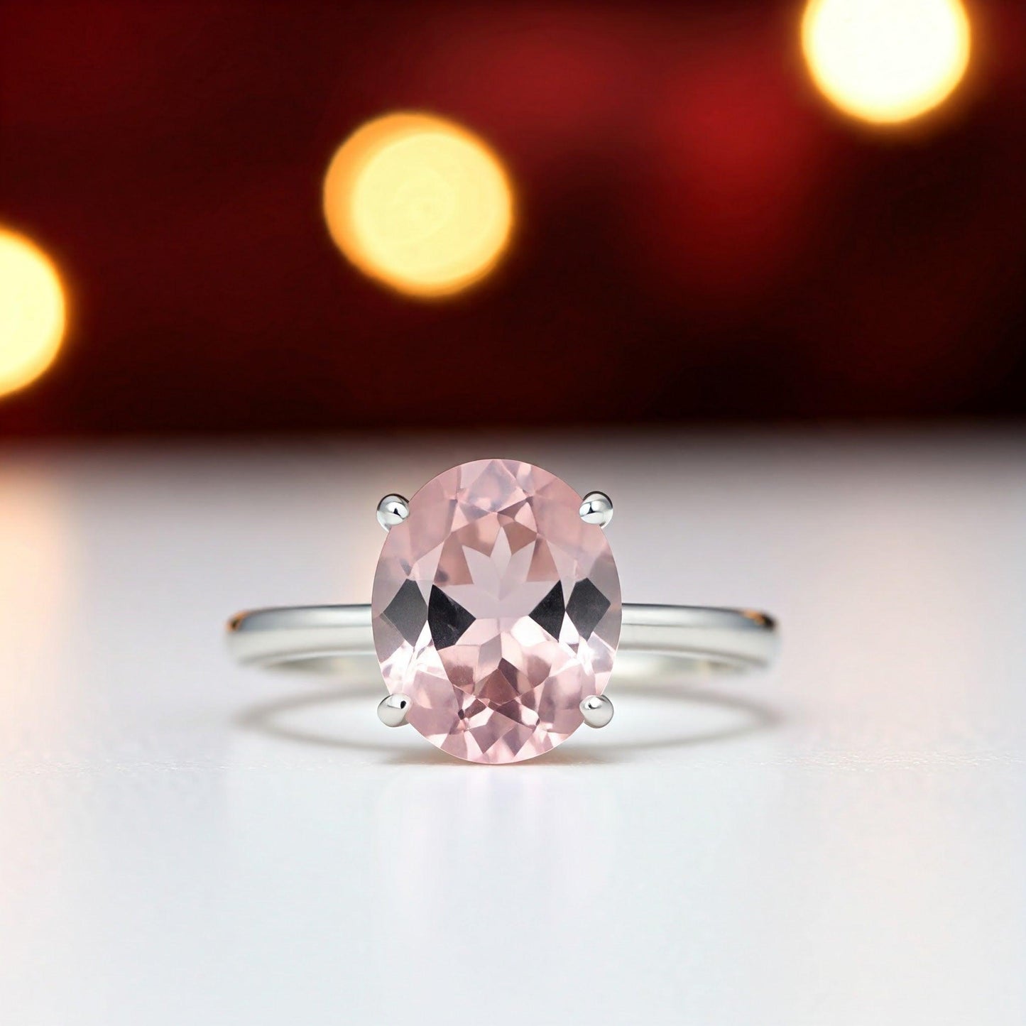 Rose Quartz Ring | The Ultimate Stone for Emotional Balance, Self-Love & Harmony