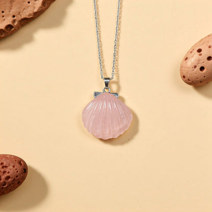 Rose Quartz Pendant | Genuine Healing Crystal Jewelry for Love & Emotional Balance