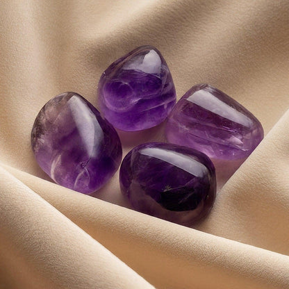 Amethyst Tumbles | Natural Crystal for Stress Relief & Peace