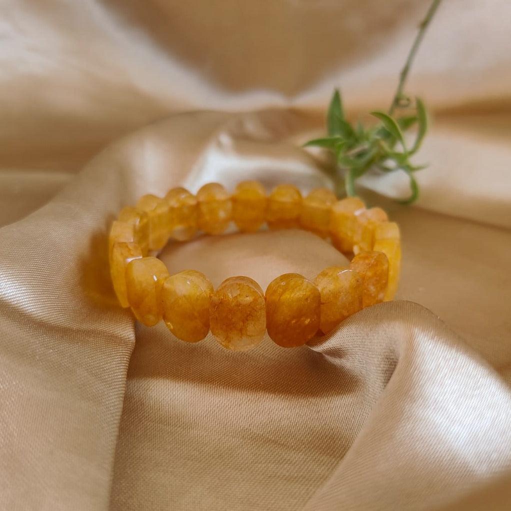 Citrine Faceted Bracelet | Attract Abundance & Success with this Sparkling Gemstone Jewelry