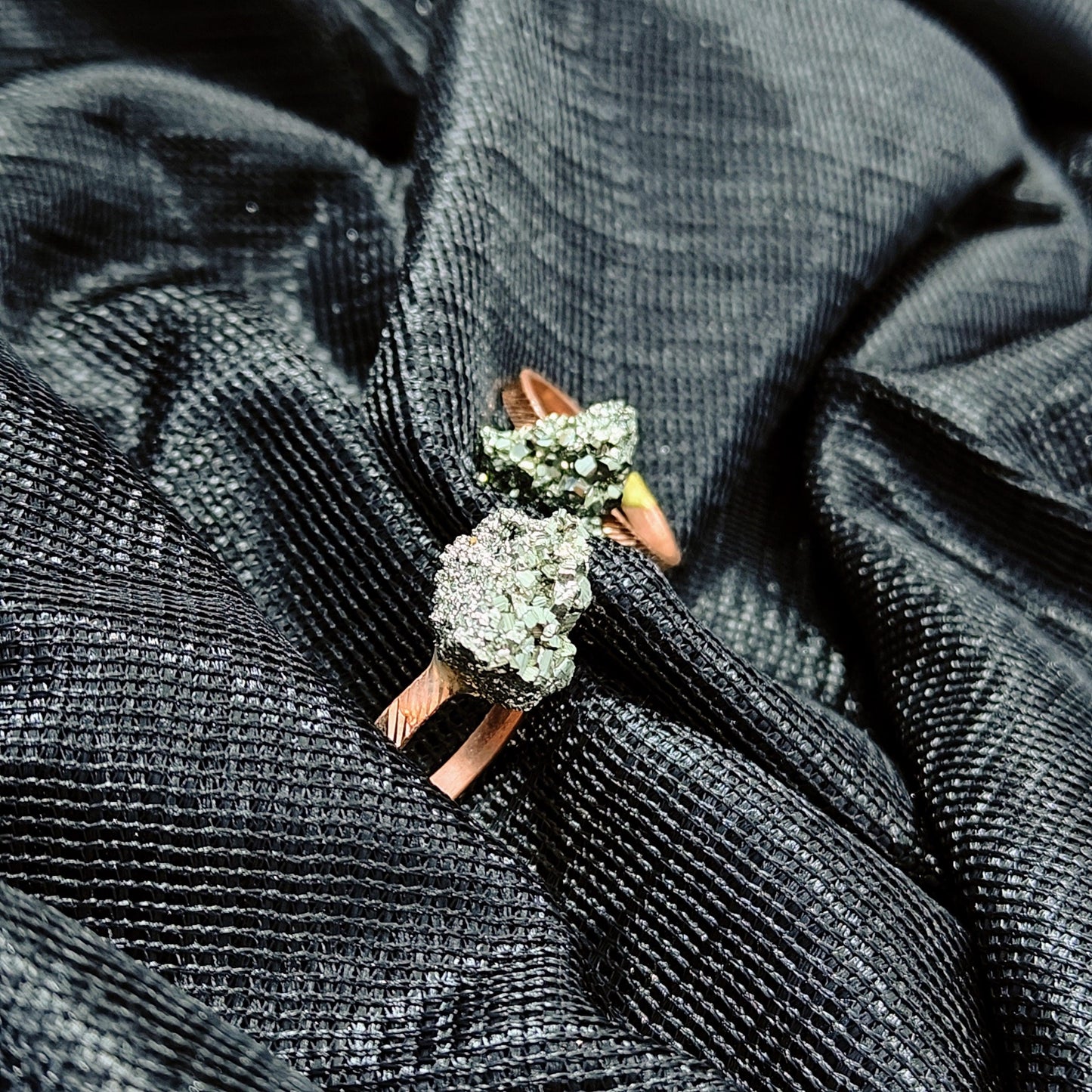 Pyrite Ring | Unleash Abundance & Confidence with This Striking Raw Gemstone