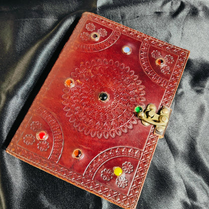 Seven Chakra Healing Diary | Crystal-Infused Journal for Mindfulness & Energy Balance in India