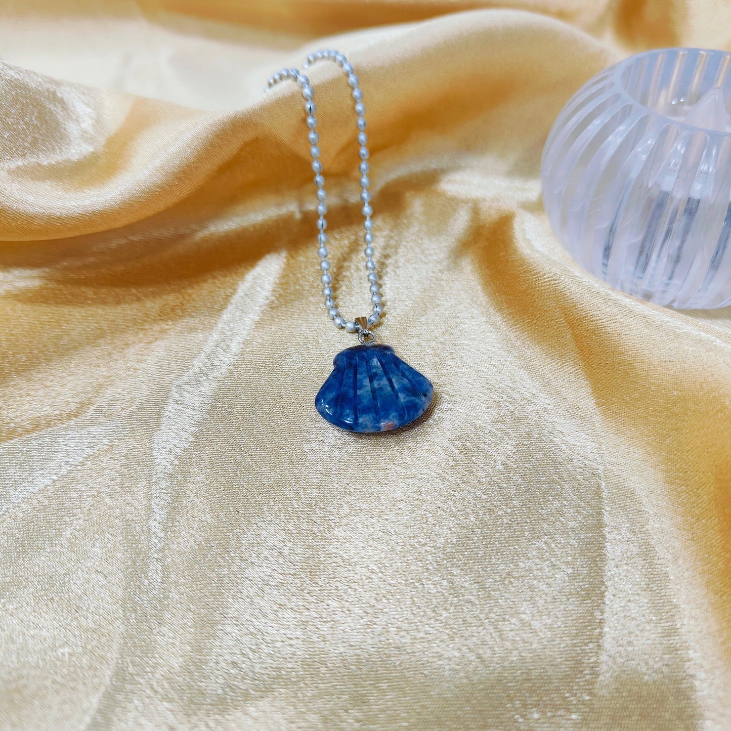 Lapis Lazuli Pendant | Authentic Healing Crystal Necklace for Wisdom, Clarity, and Protection