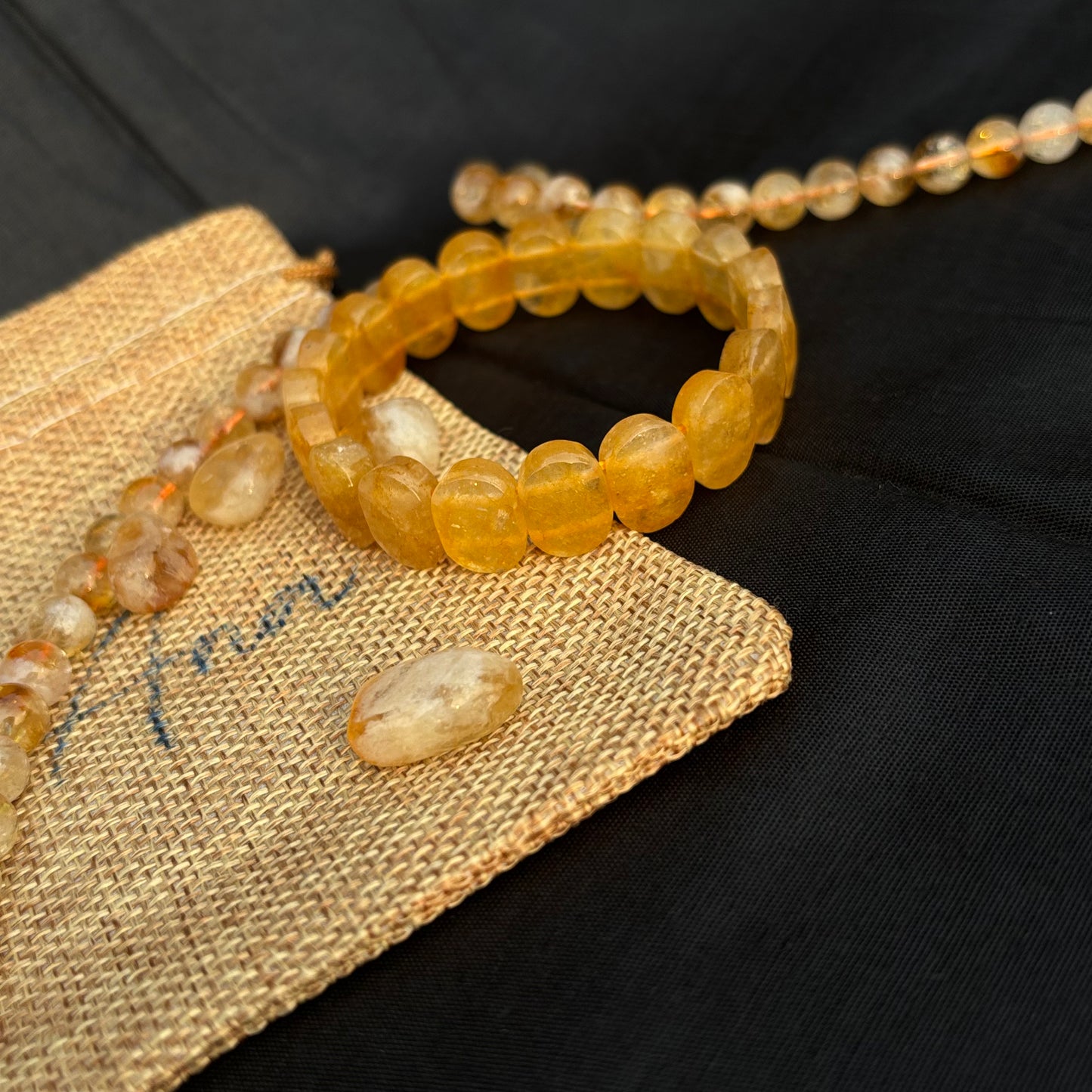 Citrine Faceted Bracelet | Attract Abundance & Success with this Sparkling Gemstone Jewelry