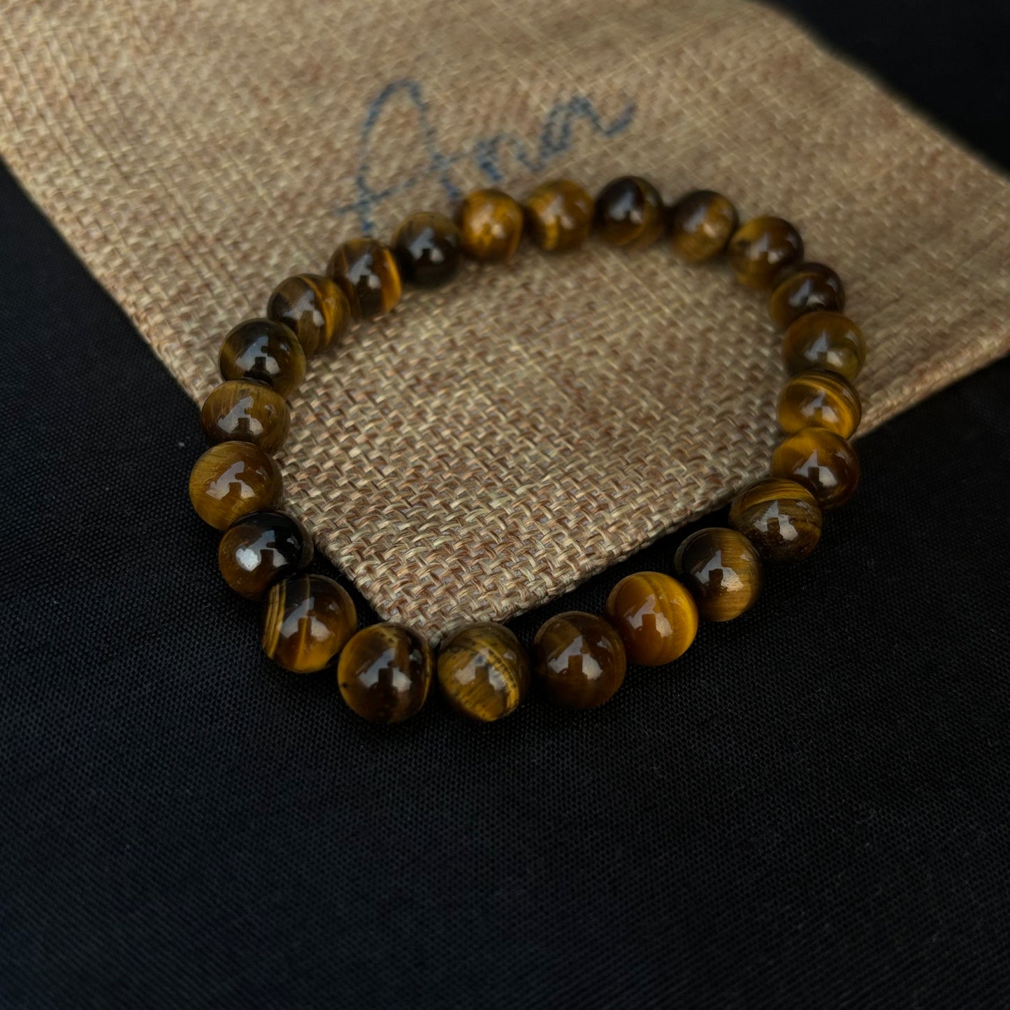 Tiger Eye Bracelet | Natural Gemstone for Strength, Protection & Confidence