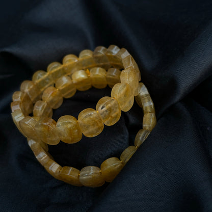 Citrine Faceted Bracelet | Attract Abundance & Success with this Sparkling Gemstone Jewelry