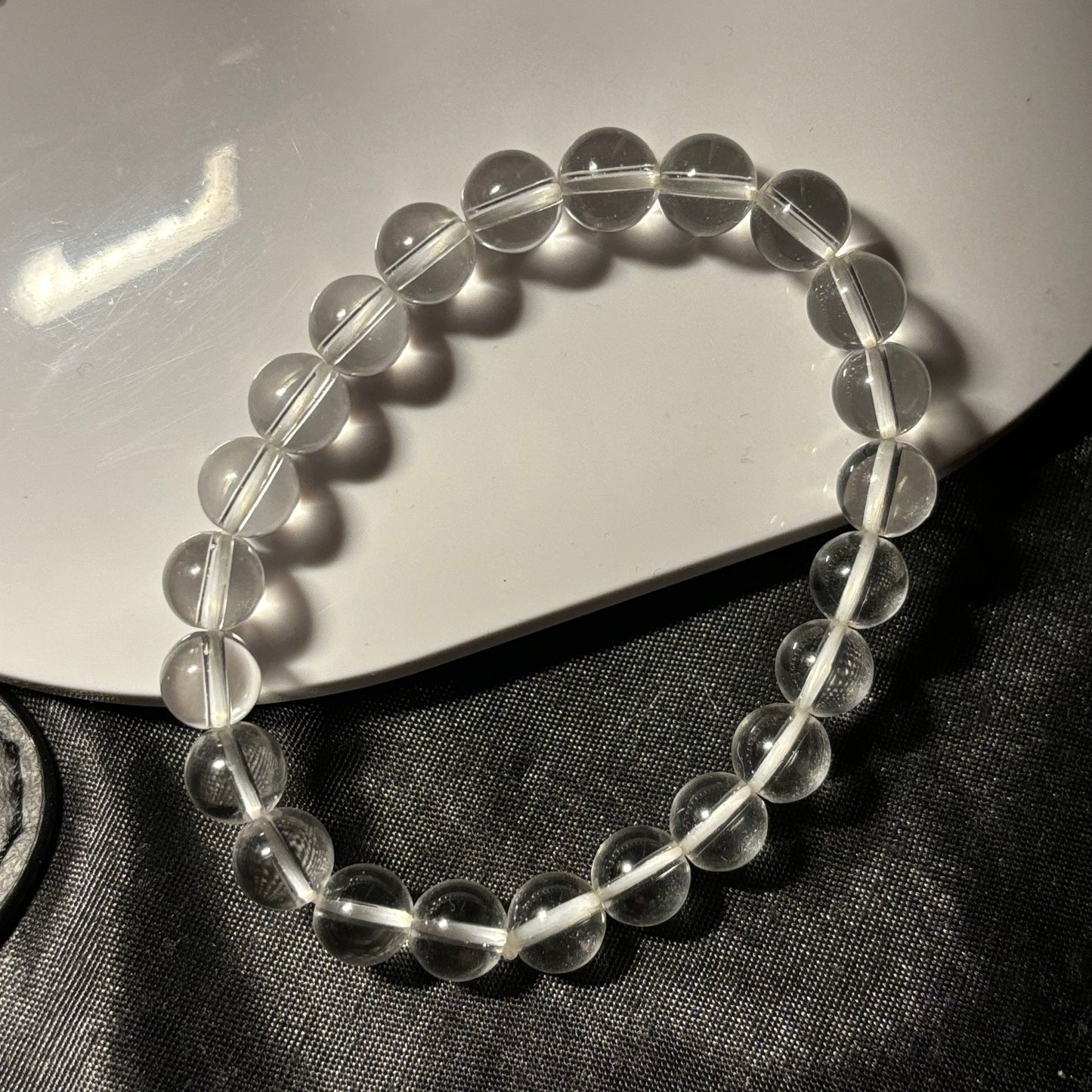 Clear Quartz Bracelet | Stackable Gemstone Jewelry for Clarity, Amplified Energy & Positivity