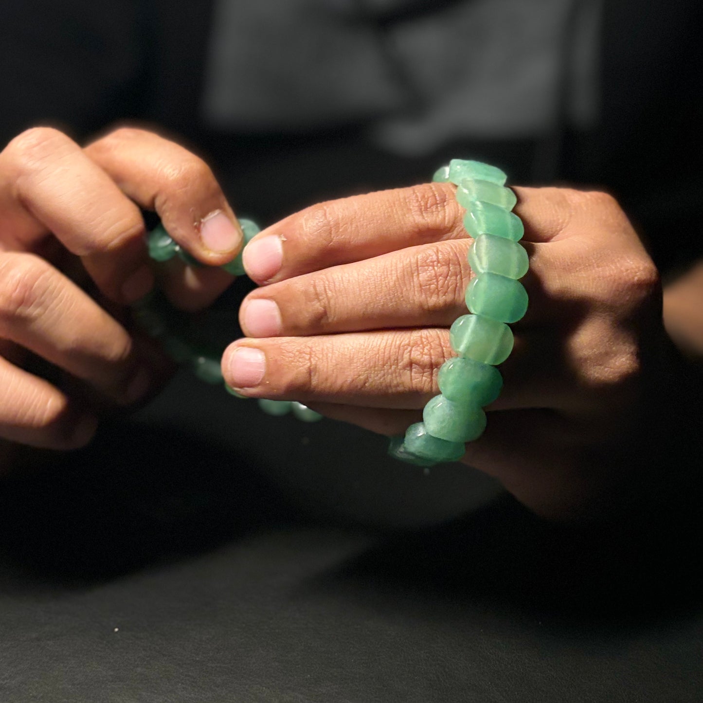 Green Aventurine Faceted Bracelet | Natural Gemstone for Luck, Prosperity & Everyday Elegance