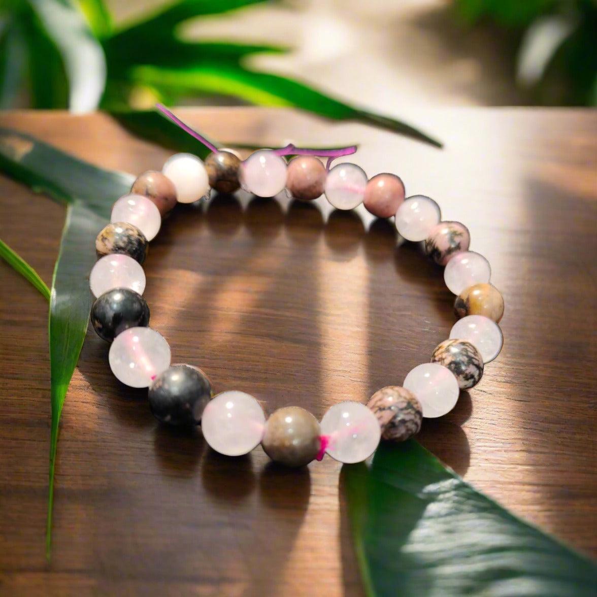 Rose Quartz & Rhodonite | The Ultimate Love & Harmony Bracelet