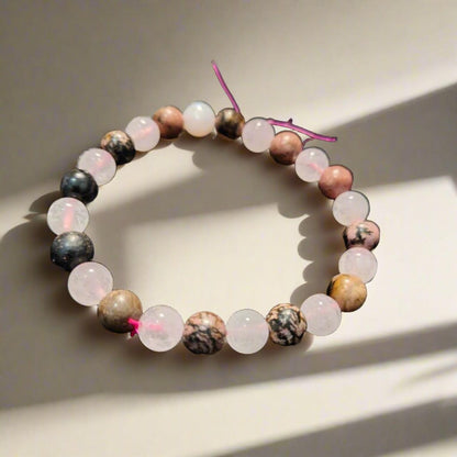 Rose Quartz & Rhodonite | The Ultimate Love & Harmony Bracelet