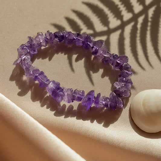 Amethyst Chip Bracelet | Peace, Harmony & Everyday Wellness