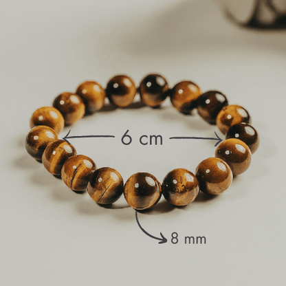 Tiger Eye Bracelet | Natural Gemstone for Strength, Protection & Confidence